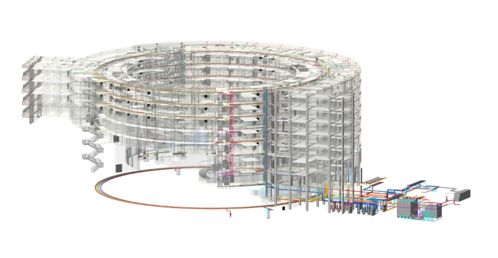 Coordinated MEP Structural BIM Model of Massive Commercial Complex Coordinated MEP Structural BIM Model of Massive Commercial Complex