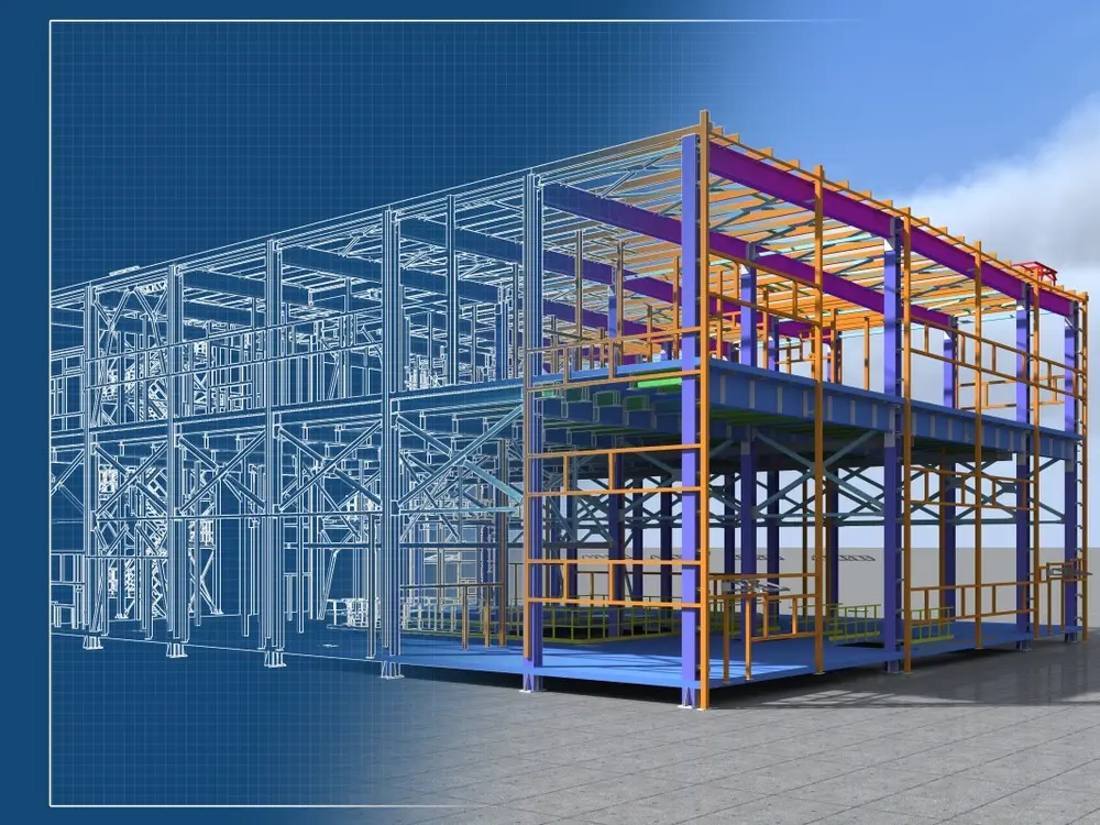 MEP BIM Model of an Industrial Structure MEP BIM Model of an Industrial Structure