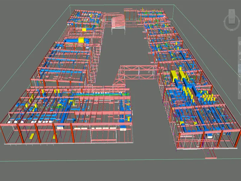 Structural MEP BIM Model Structural MEP BIM Model